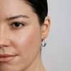 Genova Hoop Earrings – Silver Plated