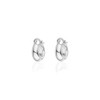 Palermo Hoop Earrings – Silver Plated