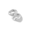 Siena Hoop Earrings – Silver Plated