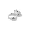 Vicenza Hoop Earrings – Silver Plated