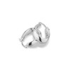 Bari Hoops - Silver Plated