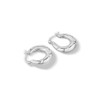 Catania Hoops – Silver Plated