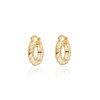 Pisa Hoop Earrings – Gold Plated