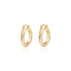 Genova Hoop Earrings – 14K Gold Plated