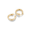 Genova Hoop Earrings – 14K Gold Plated
