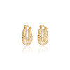 Roma Hoop Earrings – Gold Plated