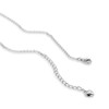 Lyon Pendant Necklace – Sterling Silver (White)