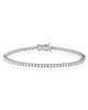 Fine Moissanite Tennis Bracelet – Sterling Silver