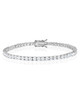 Classic Moissanite Tennis Bracelet – Sterling Silver