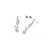Love Drop Earrings – Silver Plated