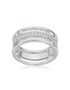 Pavé Band Ring – Sterling Silver