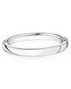 Oval Bangle – Silver Plated
