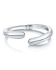 Open Bangle – Sterling Silver