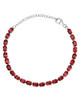 Ruby Tennis Bracelet – Sterling Silver