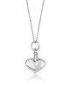 Heart Urn Pendant – Sterling Silver