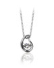 Shimmering Drop Pendant – Sterling Silver