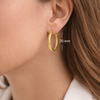 Small Hoop Earrings – Gold Plated