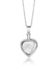 Heart Tree Urn Pendant – Sterling Silver