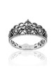Marcasite Crown Ring – Sterling Silver