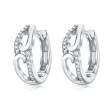 Camille Huggie Earrings — Sterling Silver