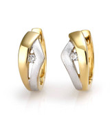 Lumière Huggie Earrings — Gold Plated