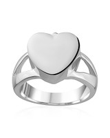 Forever Heart Ring — Sterling Silver