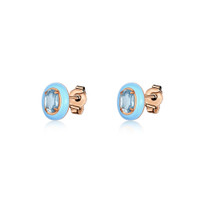 Monte Carlo Stud Earrings – Rose Gold Plated | Showroom