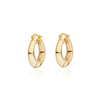 Bergamo Hoops - Gold Plated
