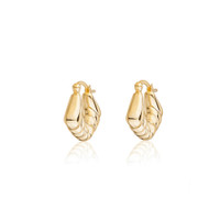 Trieste Hoop Earrings – Gold Plated