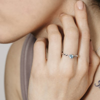 Marseille Ring – Sterling Silver (Blue)