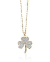 Clover Pendant Necklace – Gold Plated