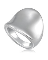 Contour Sculpt Ring – Sterling Silver