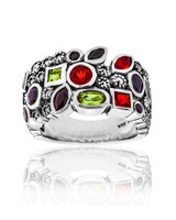 Larus Multi Ring – Midnight – Oxidized Sterling Silver