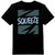 Lightning Logo Black T-shirt