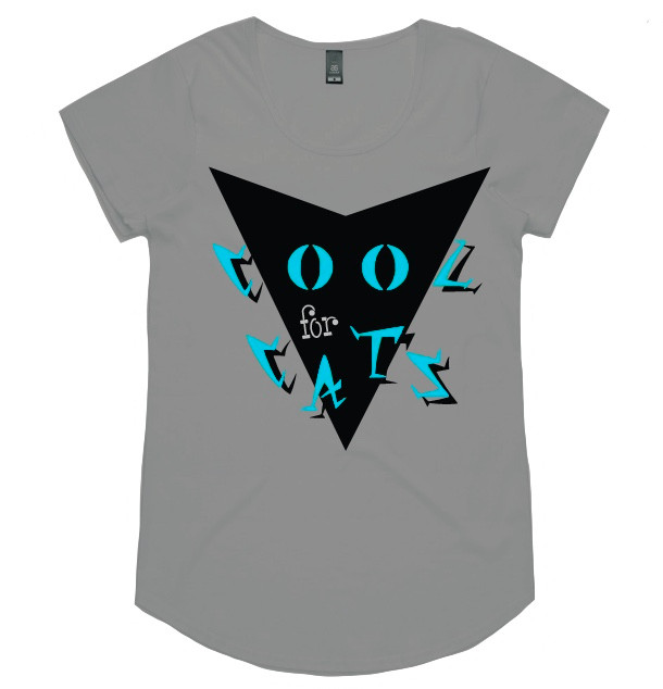 COOL FOR CATS T-Shirt (Womens)

The classic Squeeze T-Shirt featuring the iconic Cool For Cats logo from the 1979 single
This shirt has a relaxed flattering fit with rolled sleeves. 
100% Combed Organic Cotton. 

Please see here for size chart. https://www.continentalclothing.com/style/view/EP16 