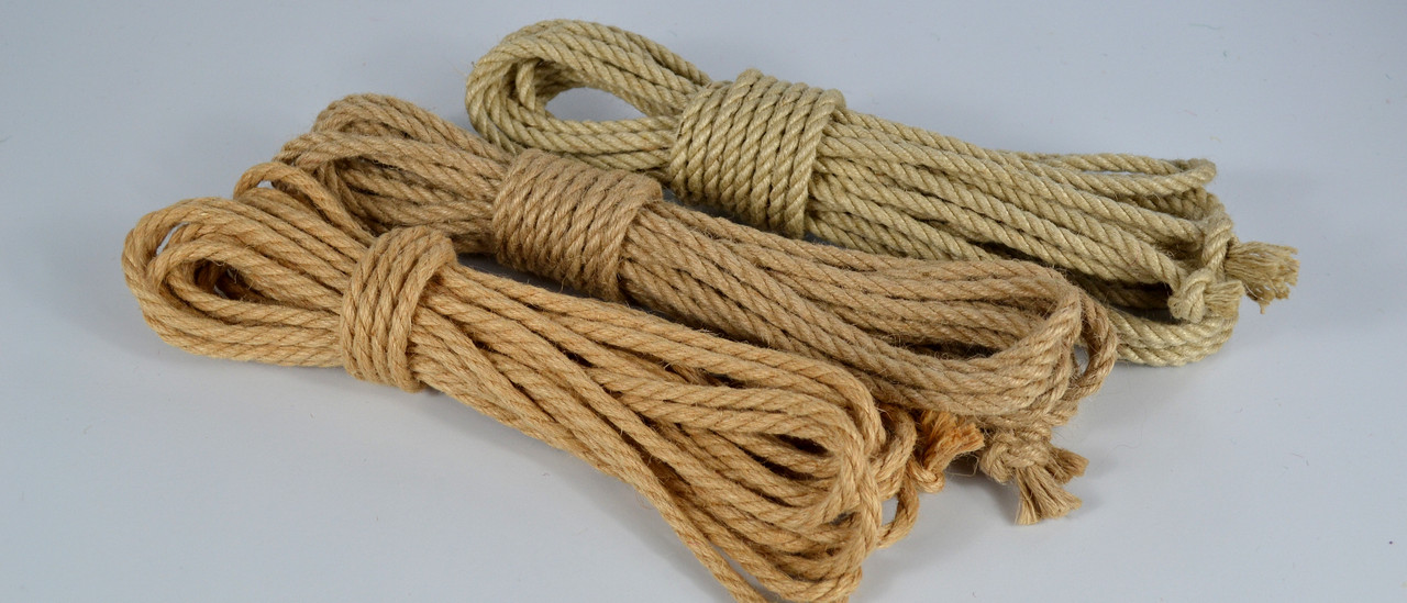 Tossa jute rope sets 6mm x 10m (32.80ft) - ESINEM Rope