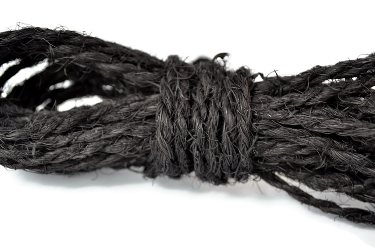 Black palm hemp 3mm, 8m (26.25ft)