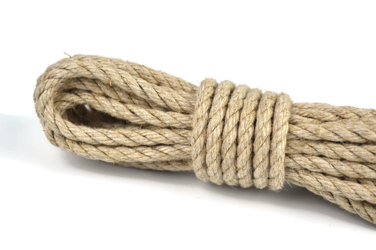 Manila hemp rope 6mm, 8m (26.25ft)