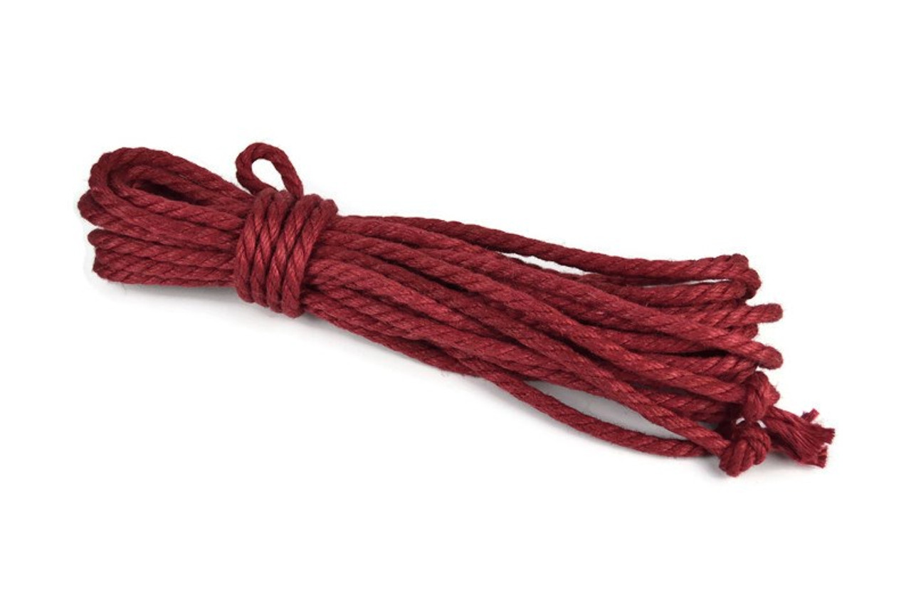 Chroma Red 8 jute rope (8m x 5-pack)