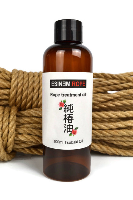 100% pure tsubaki oil for treating shibari rope huile de camélia japonica traitement corde