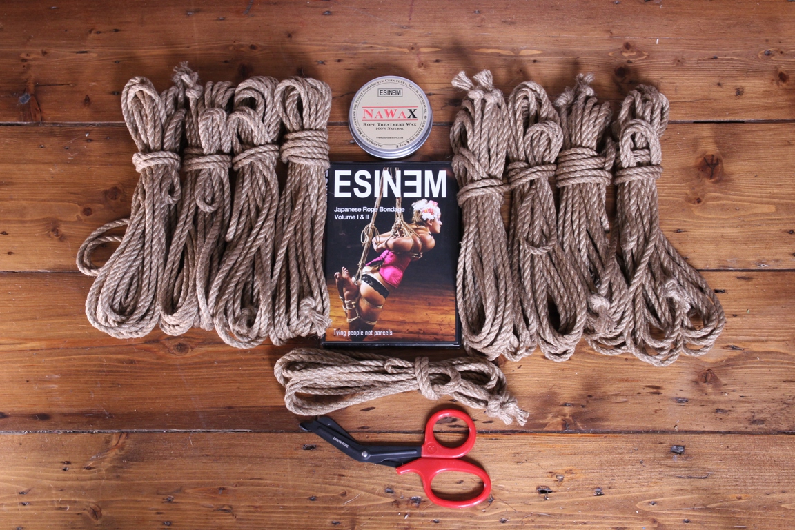 Rope bondage and shibari kits