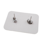 Stainless Steel Stud Earrings - Hamsa Hands