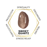 Gemstone Chips 100g - Smoky Quartz