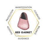 Gemstone Chips 100g - Garnet
