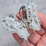 Gemstone Butterfly - Clear Quartz