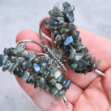 Gemstone Butterfly - Labradorite