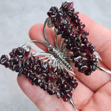 Gemstone Butterfly - Garnet