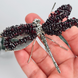 Gemstone Dragonfly - Garnet