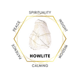 3cm Gemstone Star - White Howlite