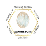 Gemstone Tumbles 100g - Moonstone